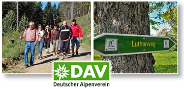 DAV Wanderung Lutherweg