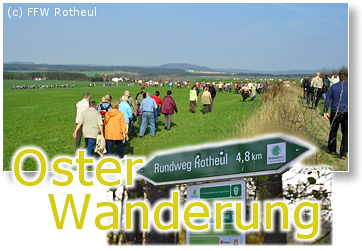 OsterWanderung Rotheul