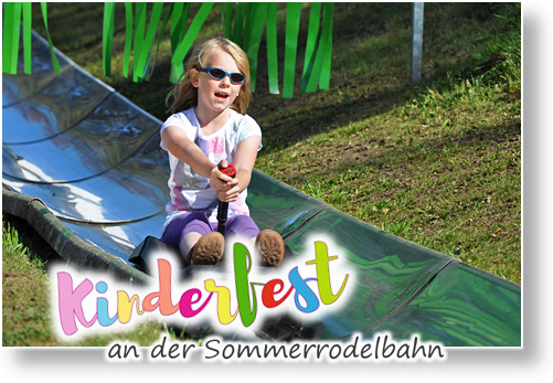 Kinderfest Sommerrodelbahn
