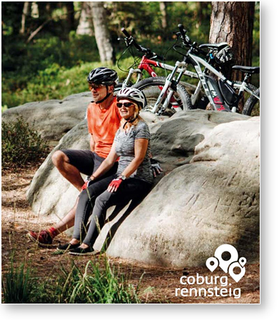 Radfahren Coburg Rennsteig