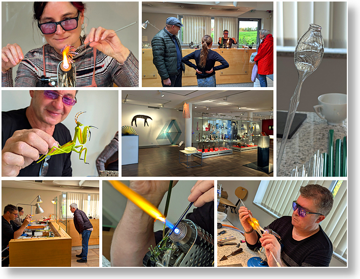 Bilder Glasmuseum Roedental Workshop 2025